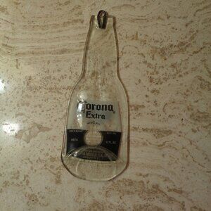 Corona Extra melted bottle wall decor